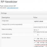 RP News Ticker 0.7