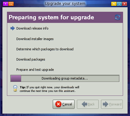 Fedora 10 to 11 on Acer Aspire 6930 Update with Preupgrade